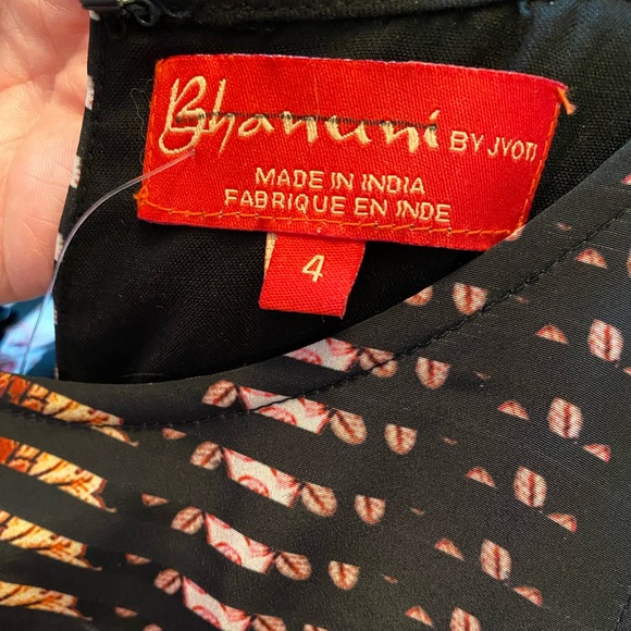 Anthropologie Bhanuni by Jyoti Ruffle Tiered Floral Boho Dress - Picture 8 of 8